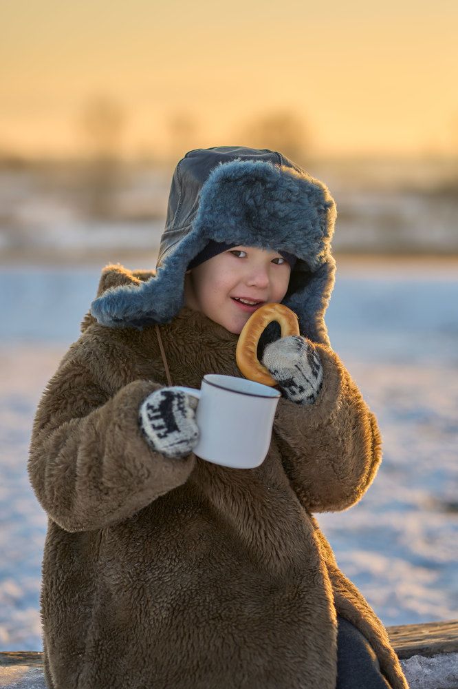 Чаепитие с бубликами