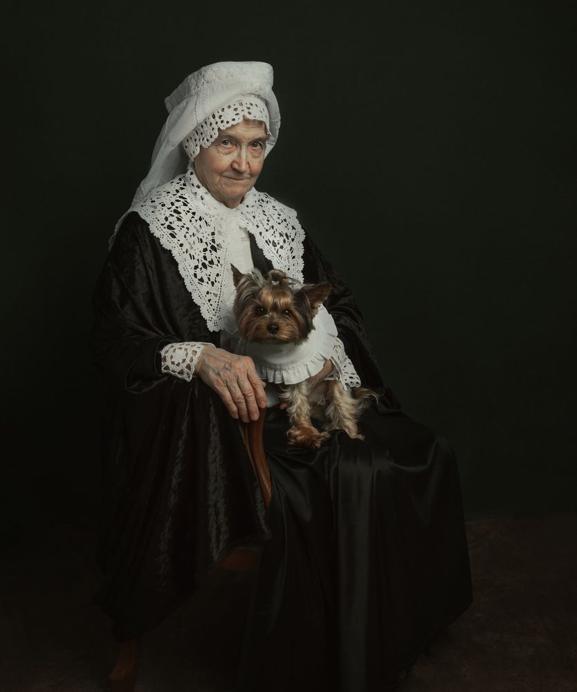 Кружевной портрет