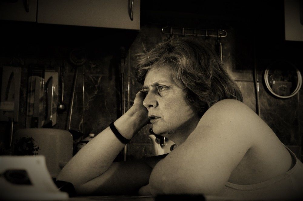 talking to myself after a hard day's work