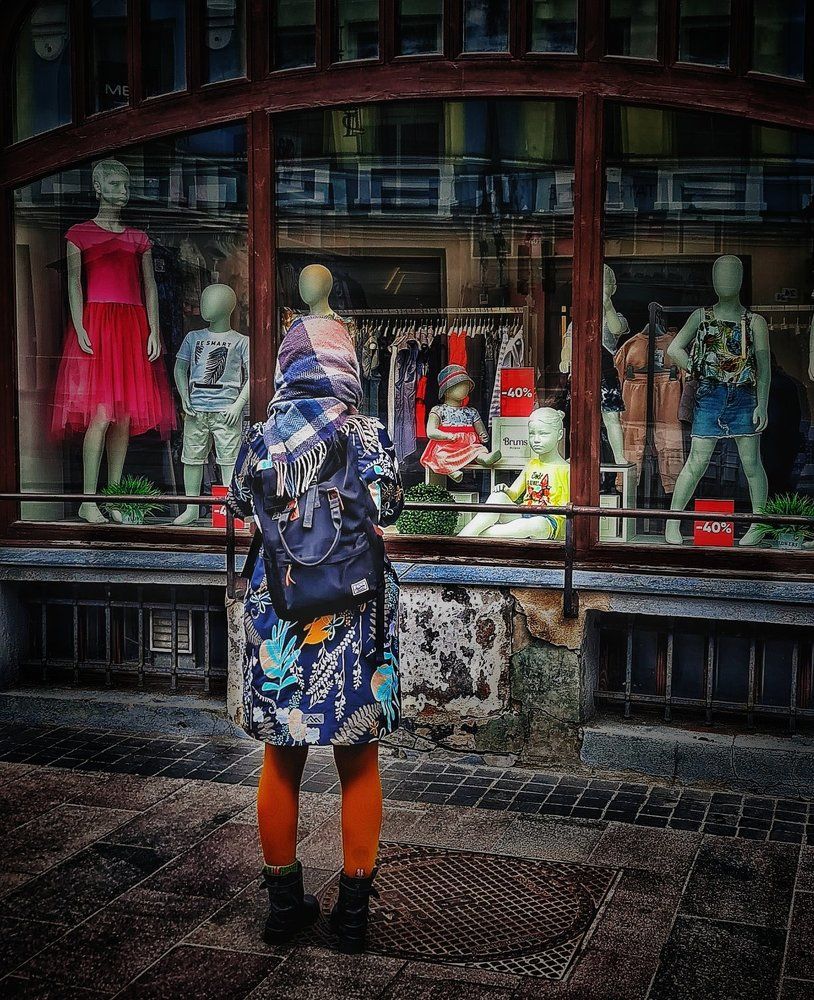 Манекены. Старый город. Таллинн