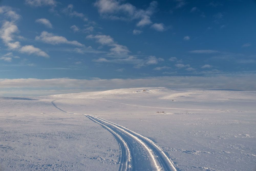 Снежные барханы