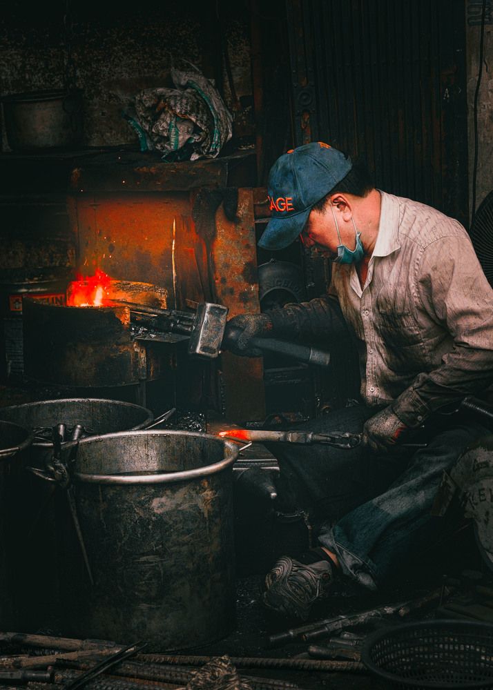 The last blacksmith in Hanoi