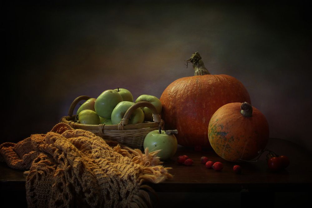 Про яблоки и тыквы