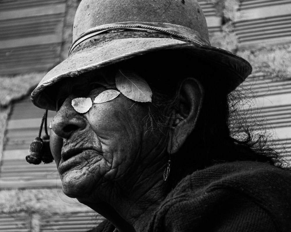 Impregnada de naturaleza