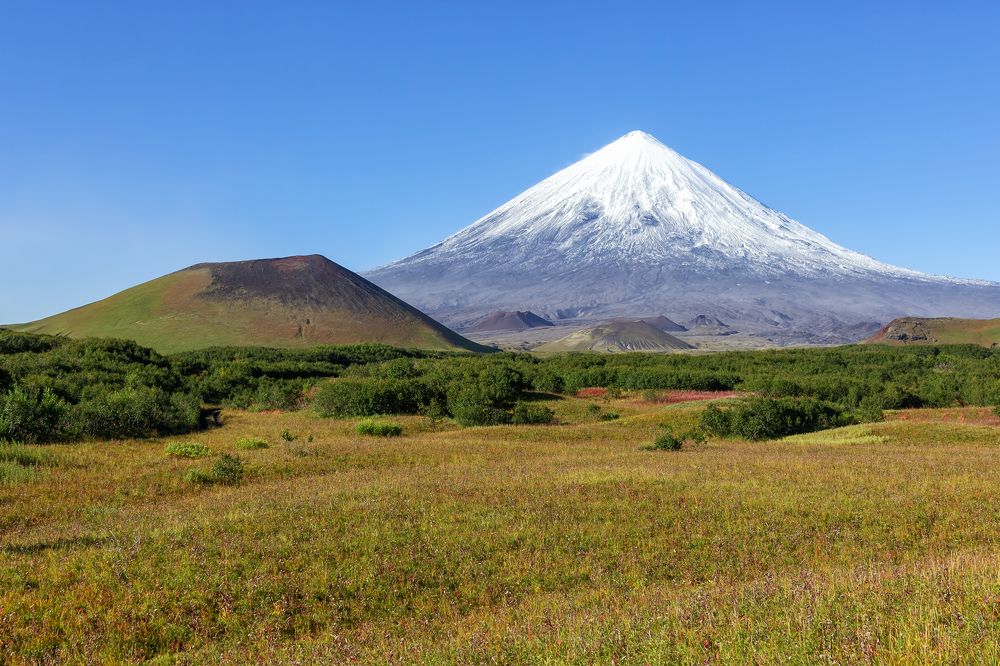 Klyuchevskaya sopka.
