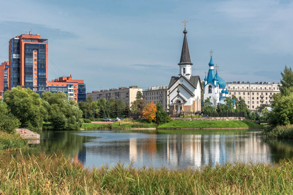 Летним днём в Пулковском парке