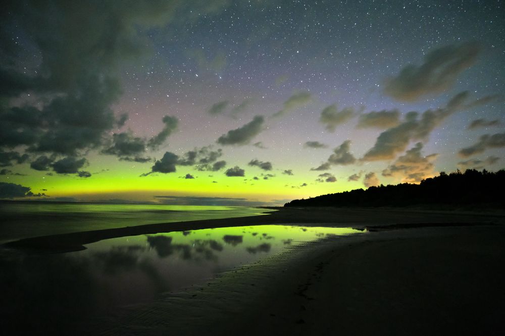 Aurora Polar Lights / Baltic Sea