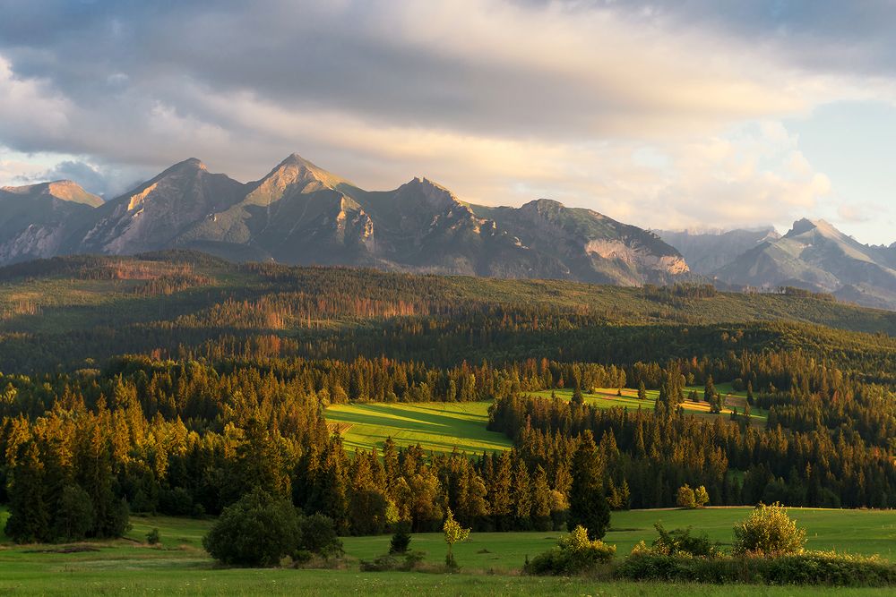 A view at the Tatras.