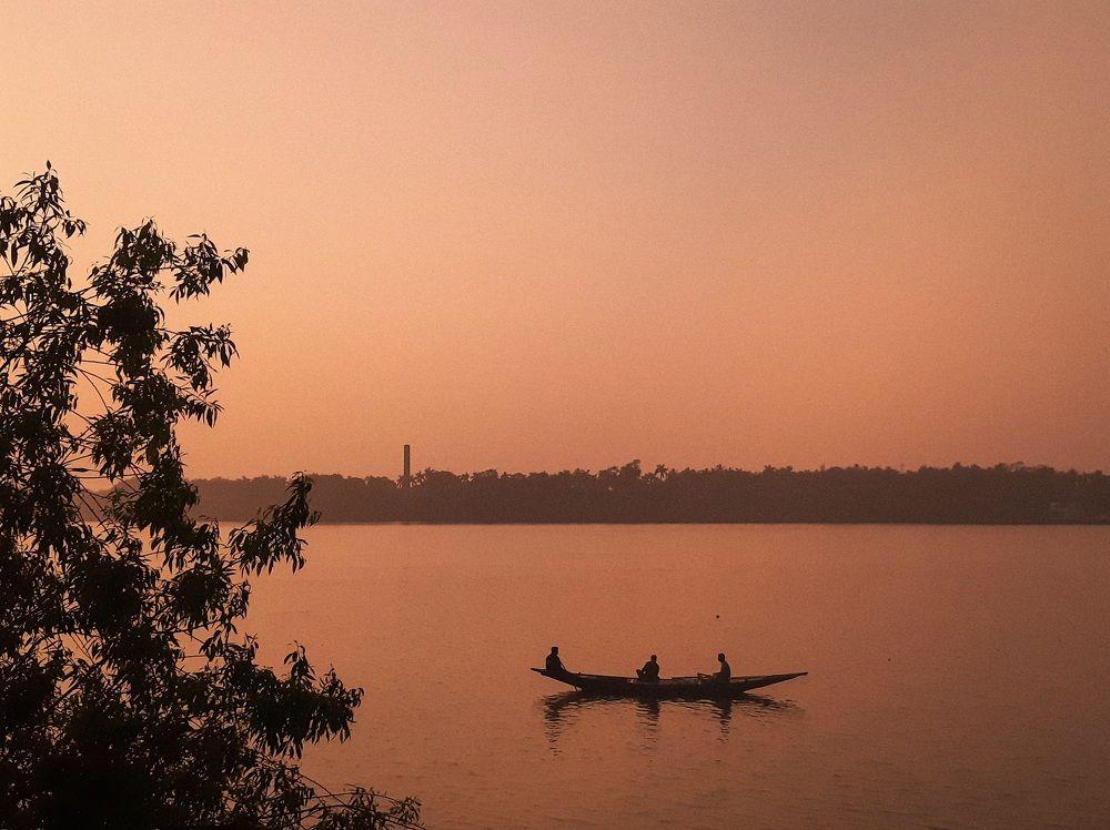 The boat in Dusk