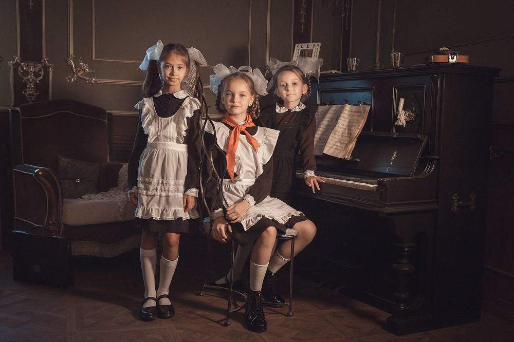 Школьницы СССР