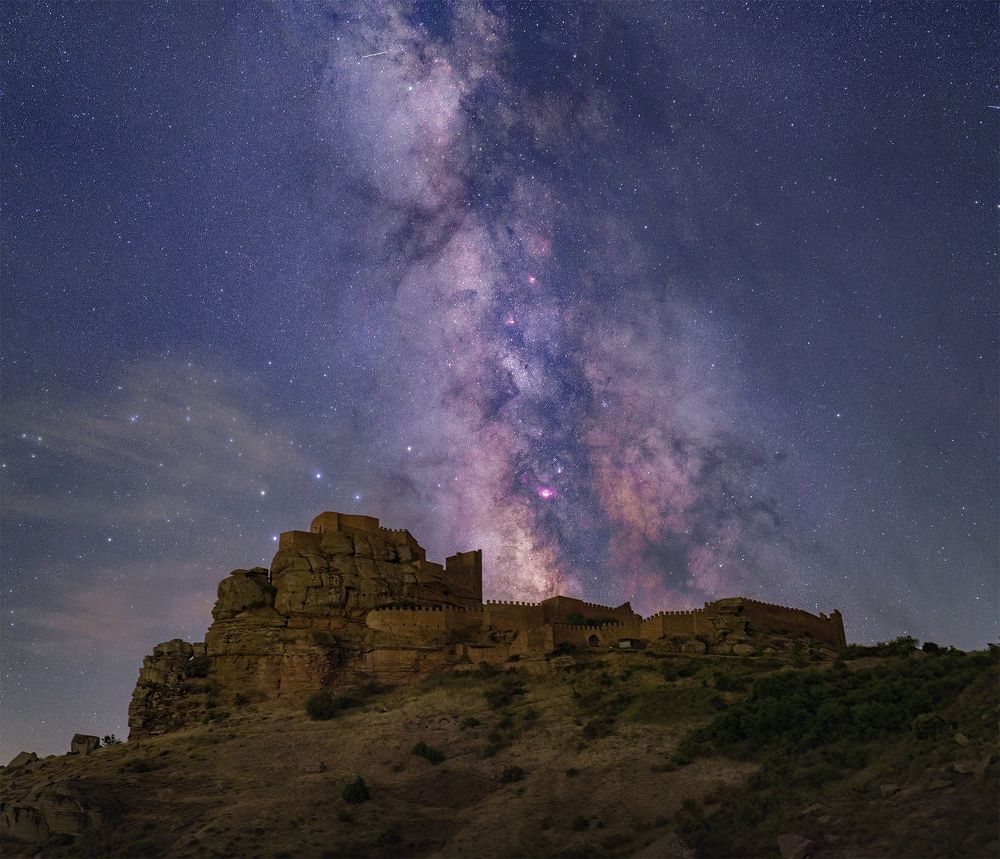 Milky Way and the Castle