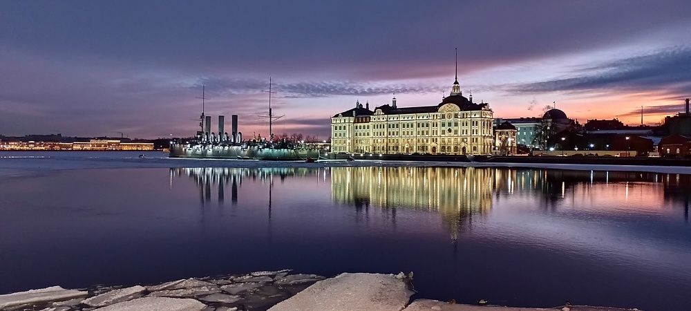 Февральский закат