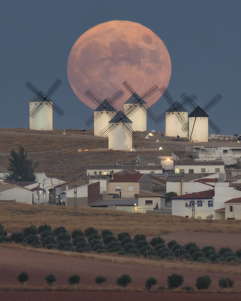 The moon and the giants.