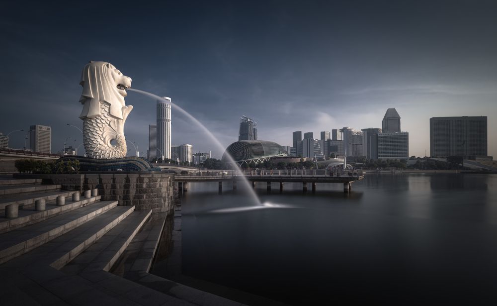 Merlion Park Sunrise