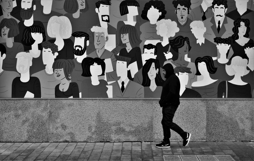 I ignore the people who whisper when I walk by