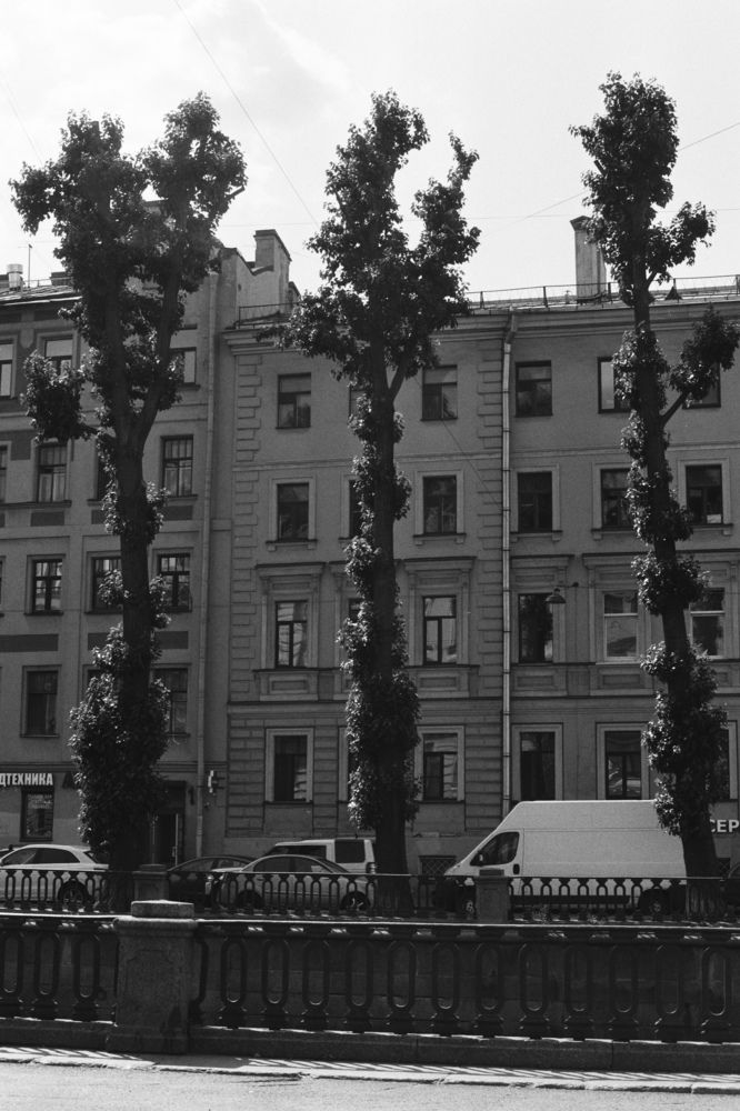 Санкт-Петербург в сером цвете