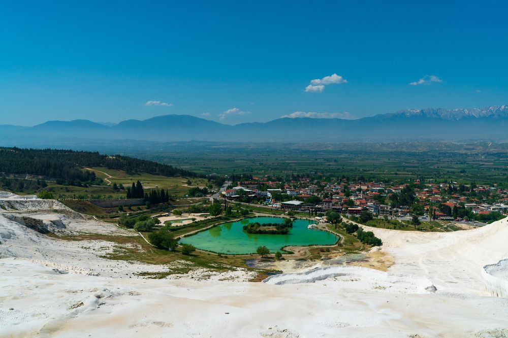 Травертины Памуккале