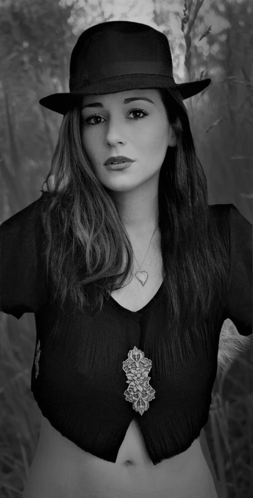 Katerina in the field