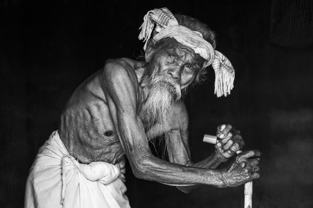 100 year old old man