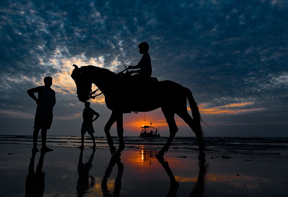 A mysterious evening