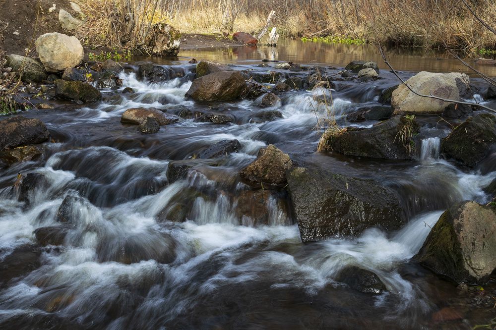 Река Кирпичная в октябре