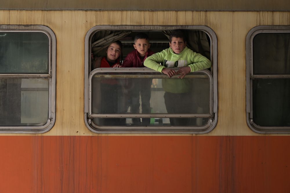 Train kids
