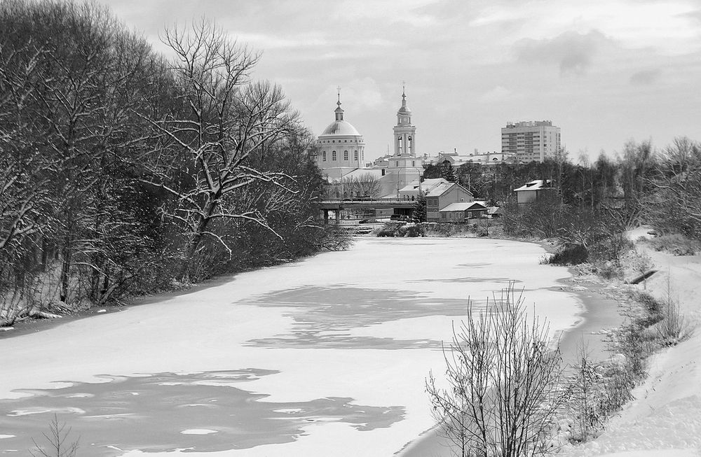 Зима в городе