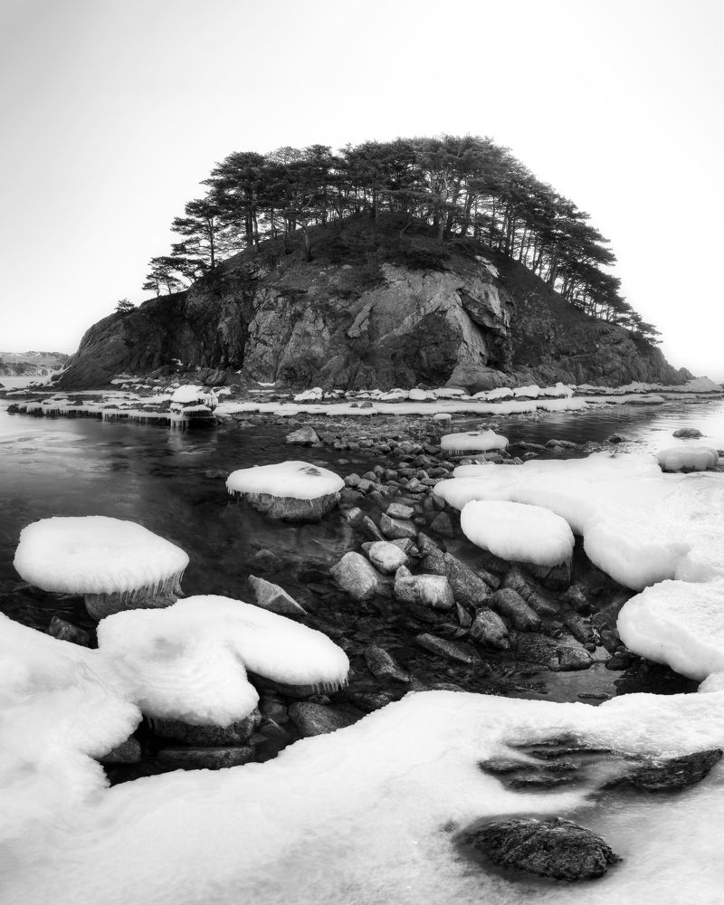 Зима…, остров Томящегося Сердца, Приморье, январь 2023