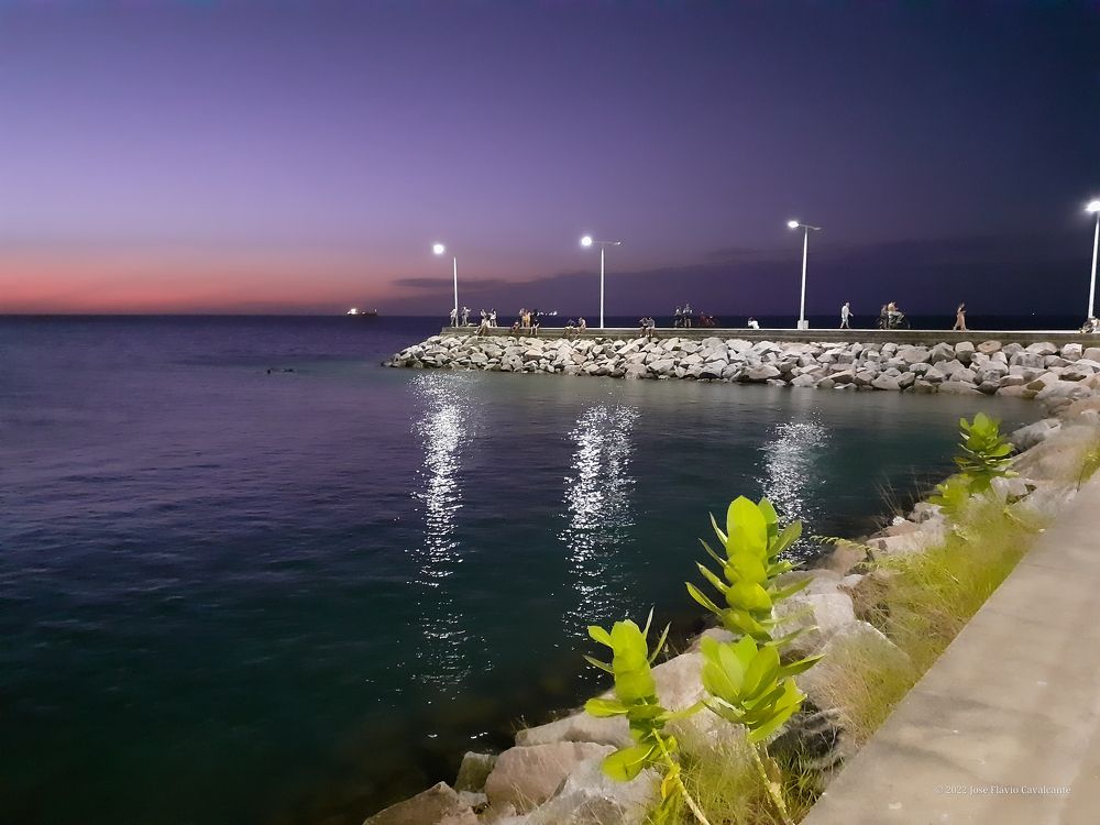 Lights on the pier - Fortaleza Brazil
