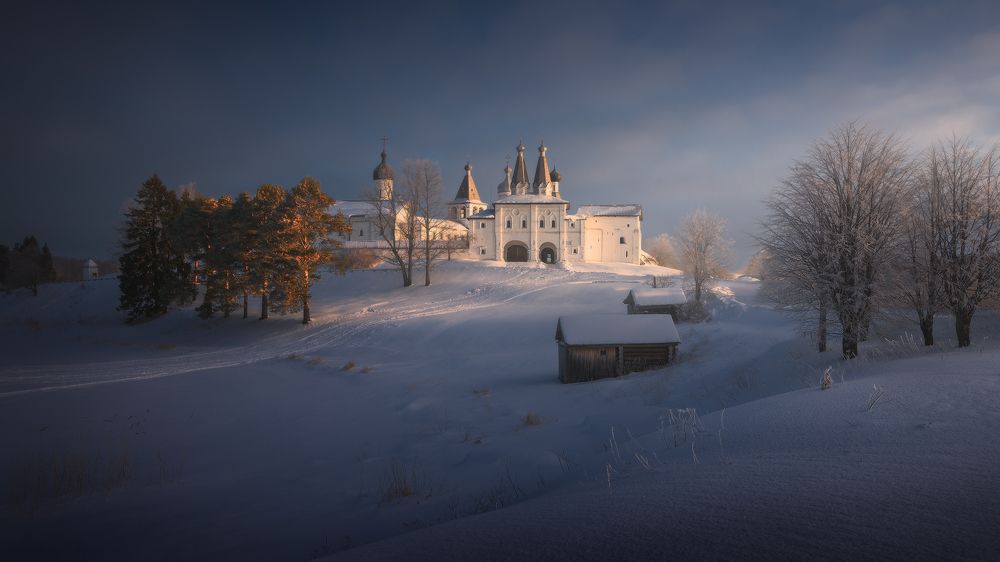 Ферапонтово. Зима.