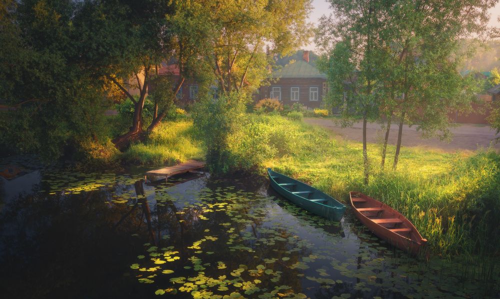 Тёплое утро