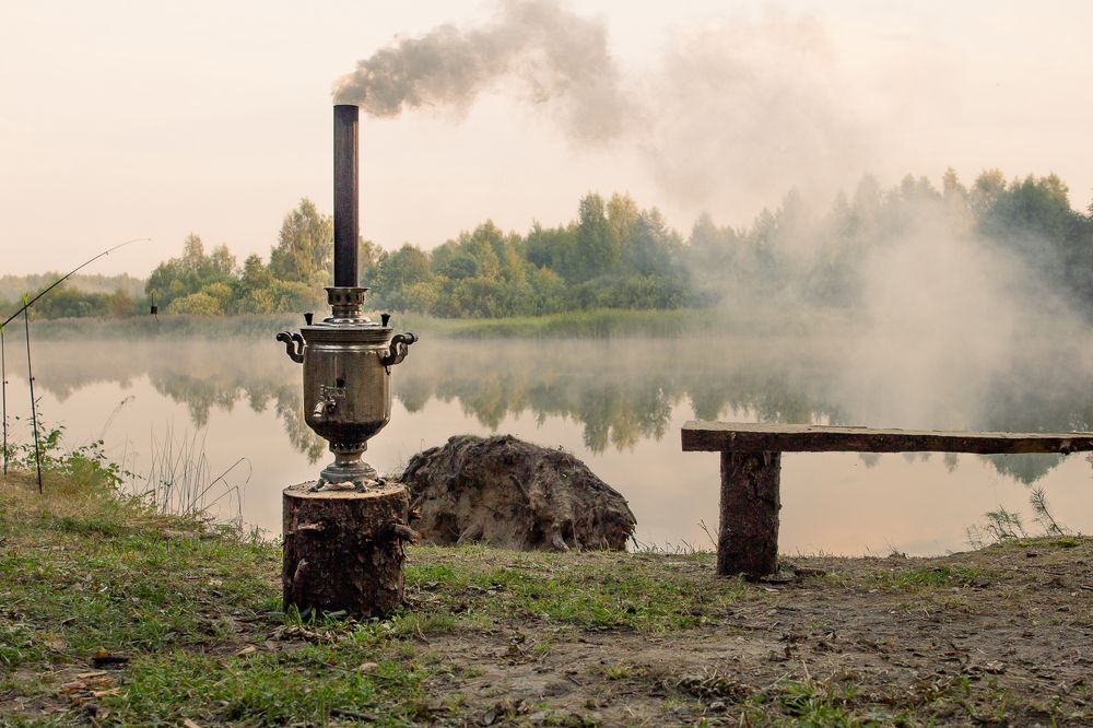 Morning on the river
