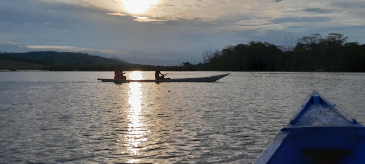 Atardecer en la Laguna de Ricuricocha