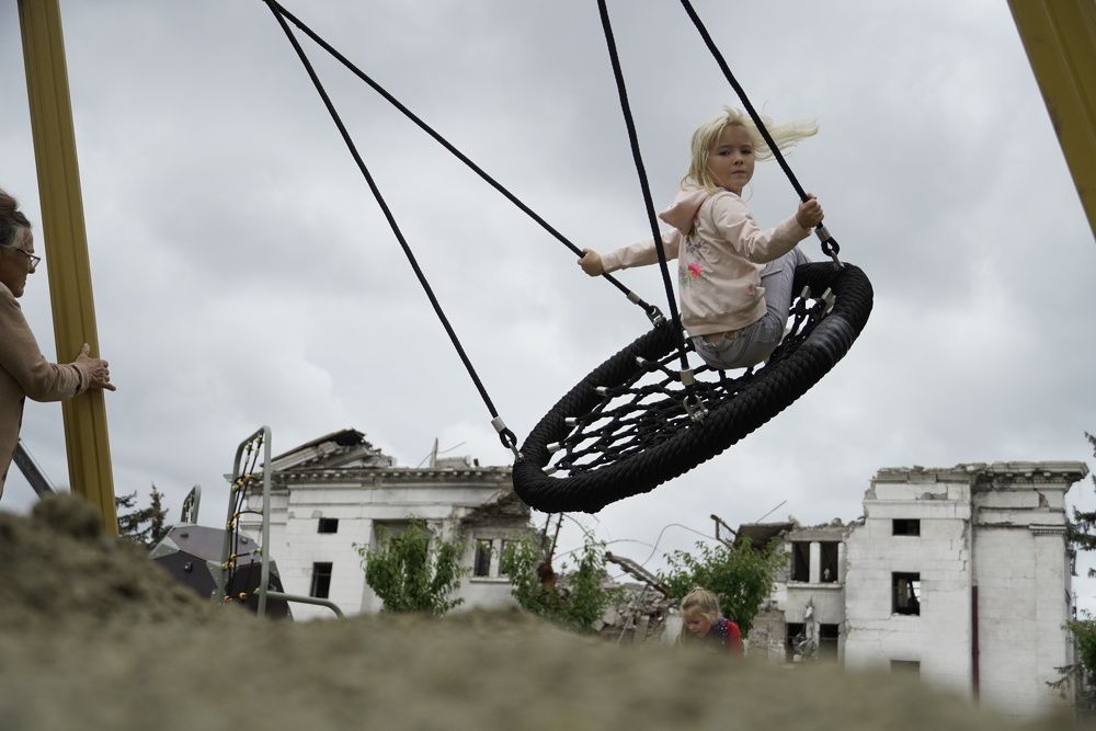 Seesaw of hope for the future