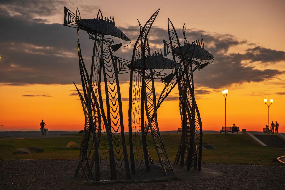 Онежский закат.