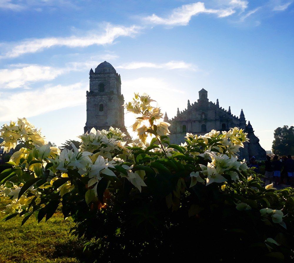 Mornings with Paoay Church