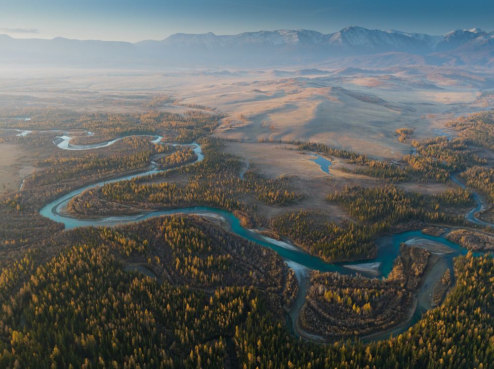 Осень в Курайской степи