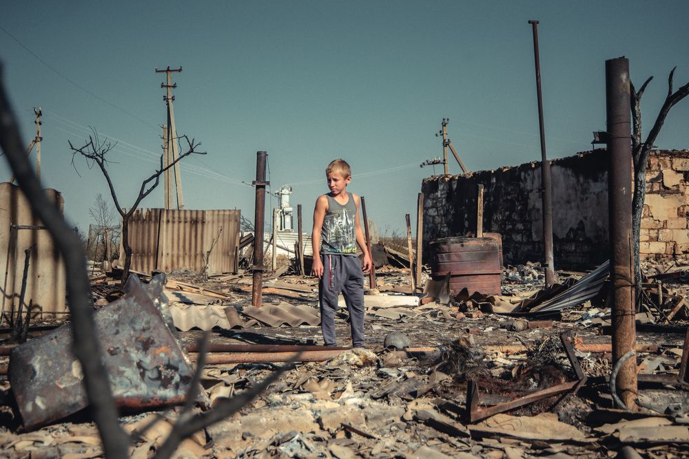 На пепелище