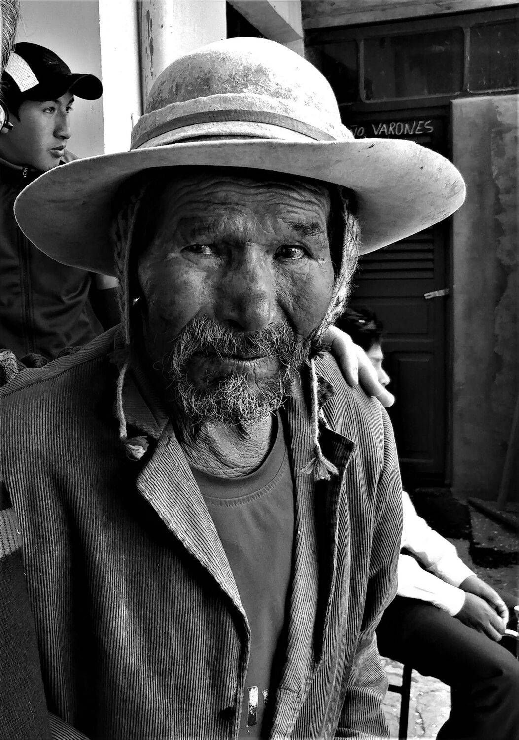 The kind-eyed man