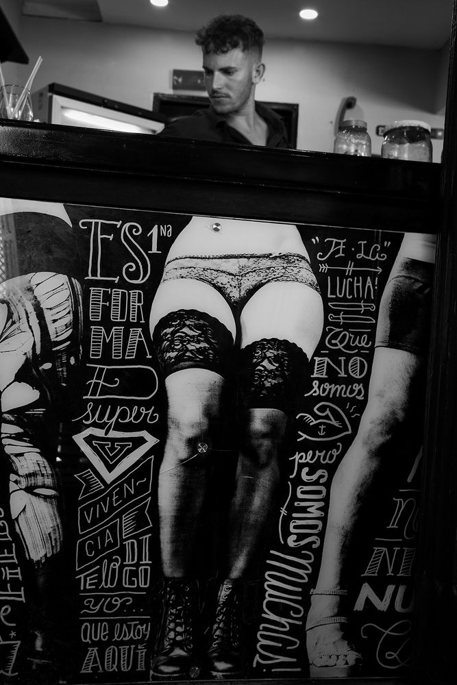 “In the front line”