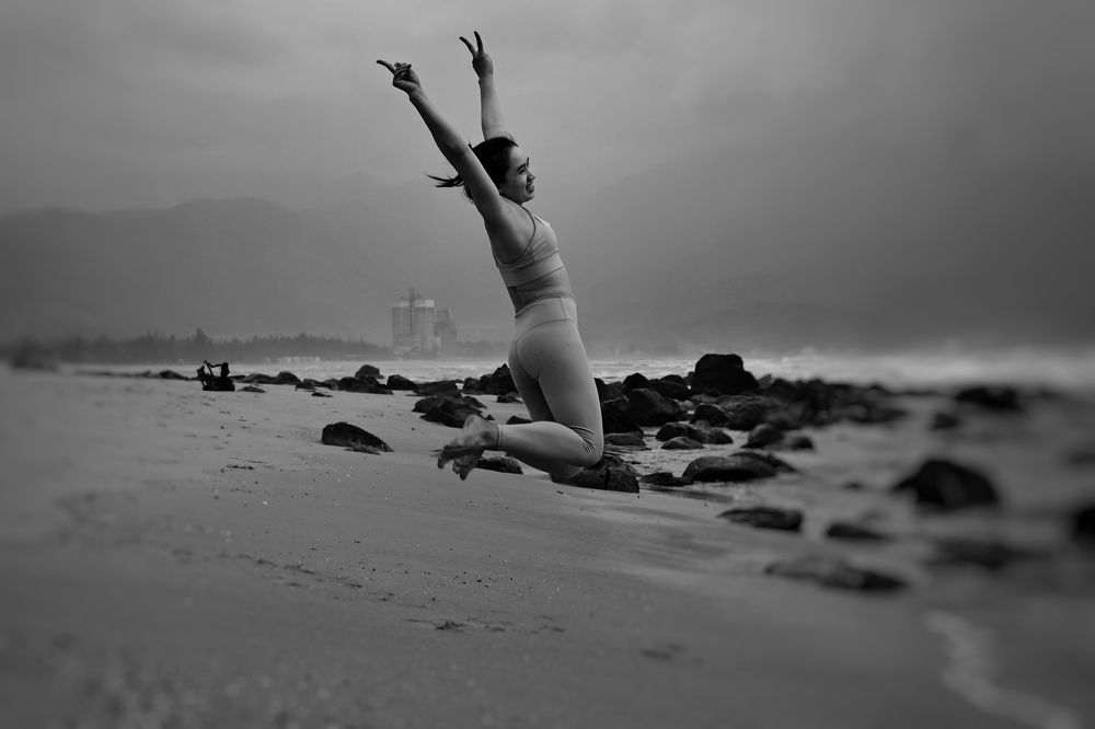 Bước nhảy vui vẻ.