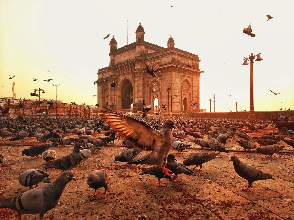 Morning at Gateway of India