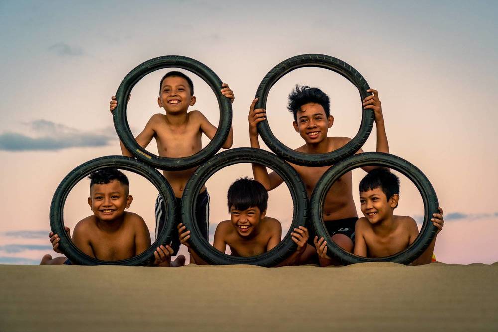 Playing after school