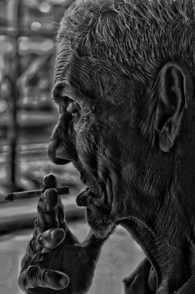 The old man.