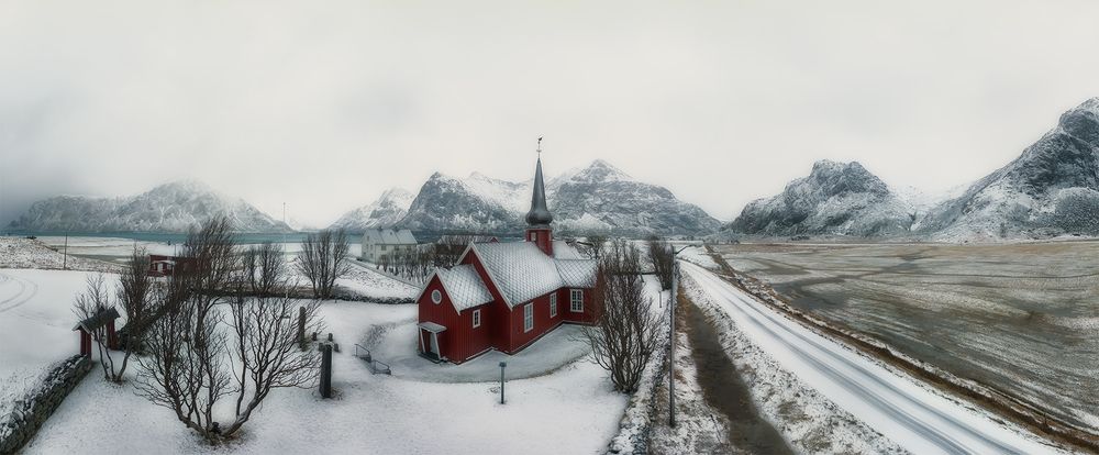 Frozen church