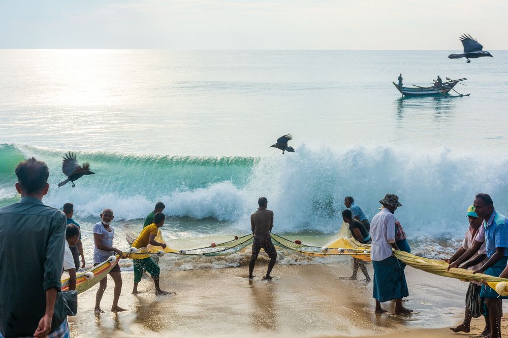 Sri Lankan traditional fishing