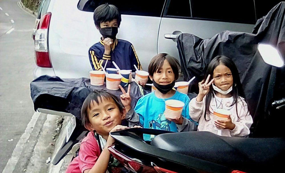 Egg and Rice Congee Advance Christmas Party