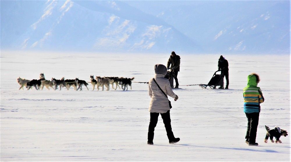 Встреча на льду Байкала