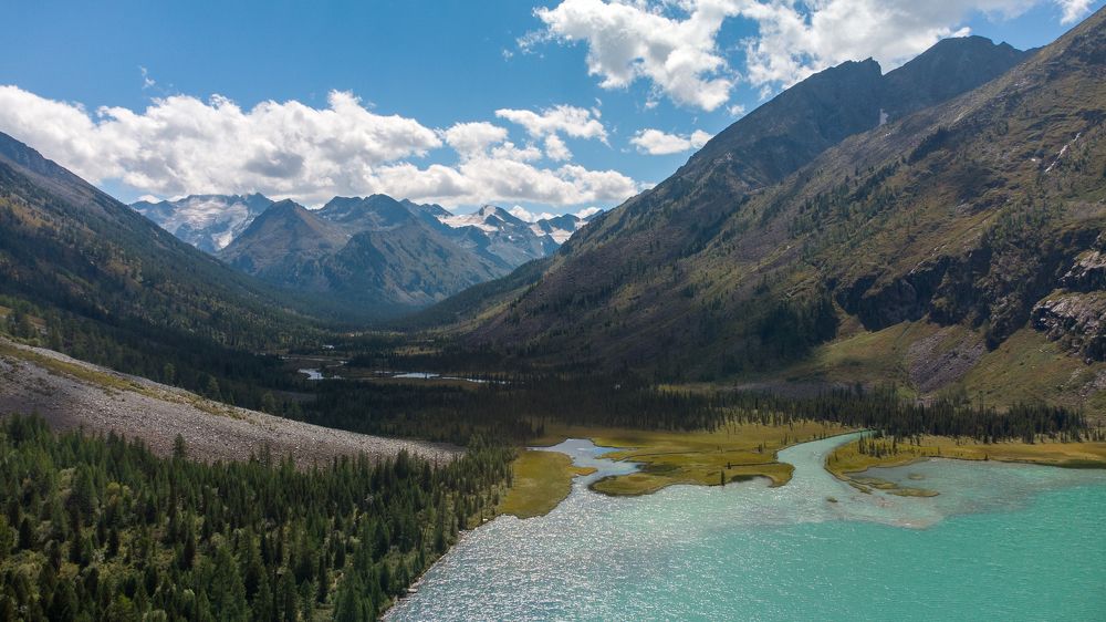 Мультинские озёра, республика Горный Алтай \\ Multinsky lakes, Republic of Mountain Altai
