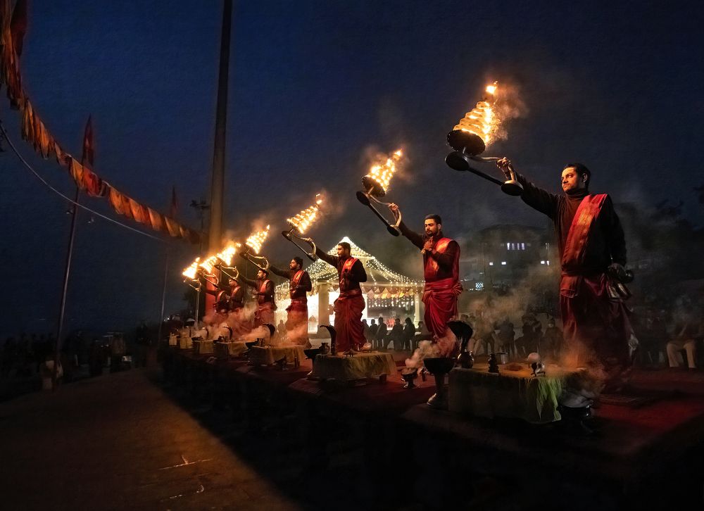 ARTI AT ASSI GHAT
